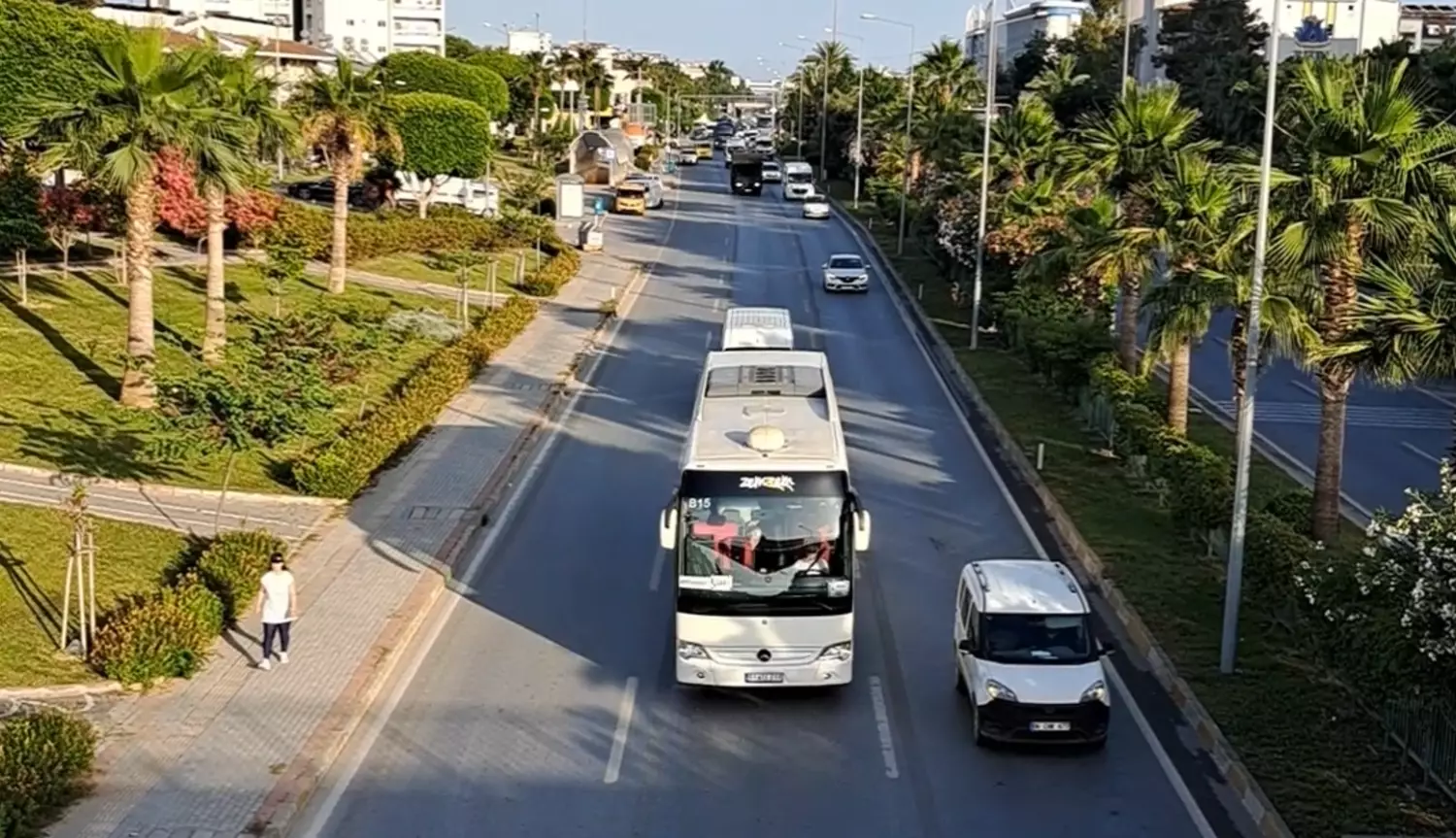 Ulica w tureckiej Antalya. Fot. Jacek Jurecki