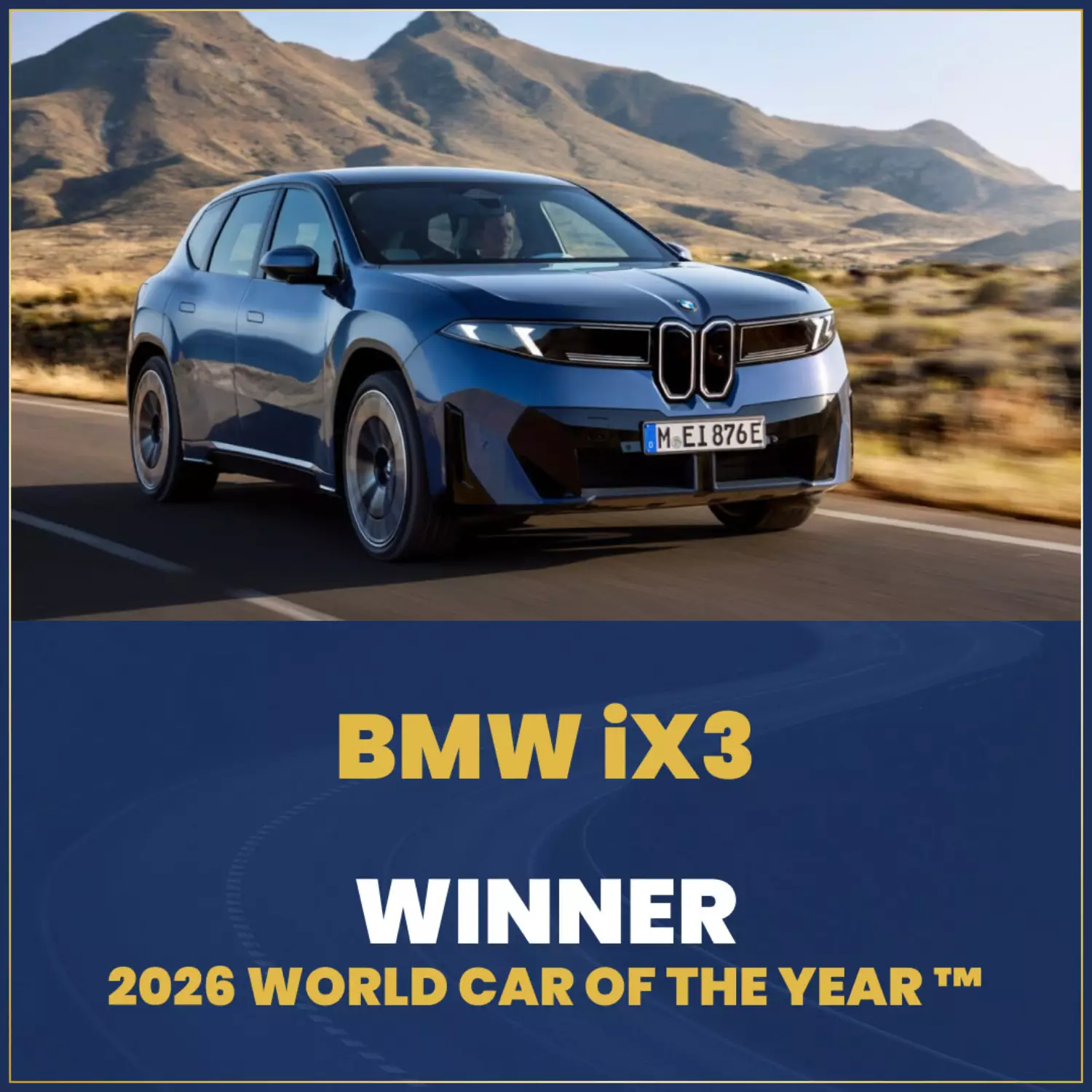 Bmw iX3.